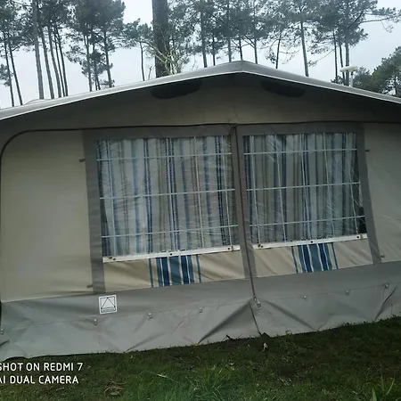 Caravane + Auvent Amenage 营地 Bias (Landes)
